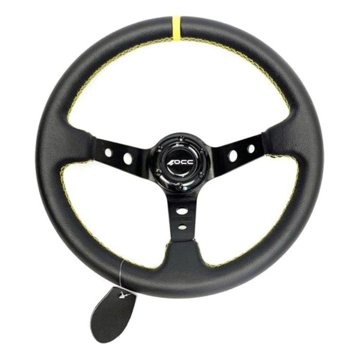 Volante Racing OCC Motorsport Track Negro Piel 3