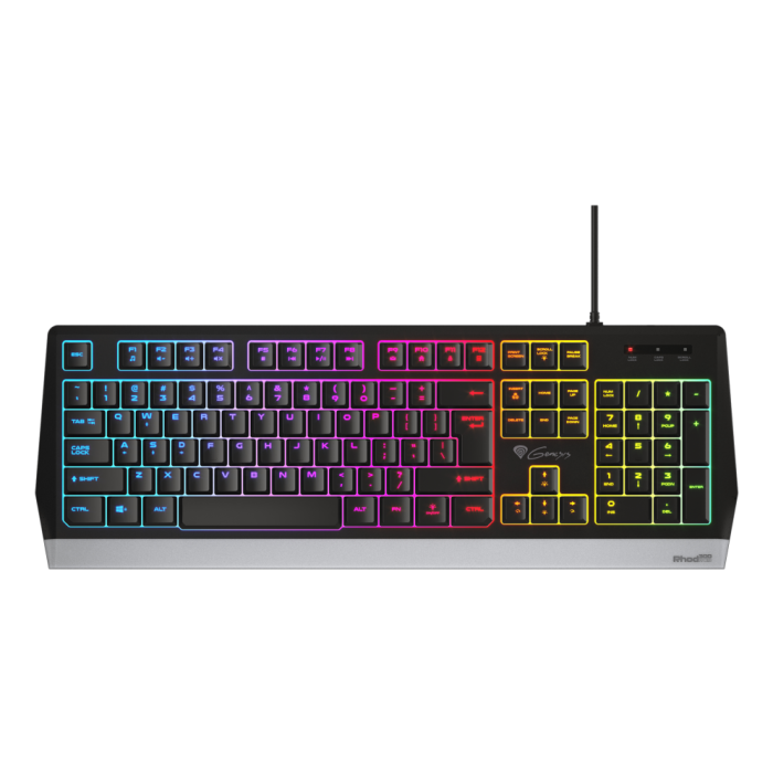 GENESIS RHOD 300 RGB teclado Juego USB Negro GENESIS RHOD 300 RGB teclado Juego USB Negro