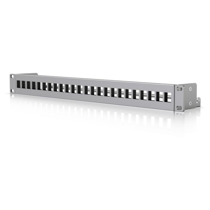 Ubiquiti UACC-Rack-Panel-Patch-Blank-24 - Panel Keystone de Policarbonato y SPCC, 1U, Color Gris 2