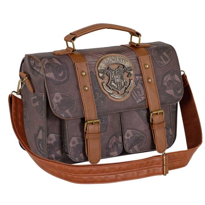 Harry Potter Bolso Satchel Grande Pride Marrón 27x35.5x12cm 11L PVC Bandolera 2
