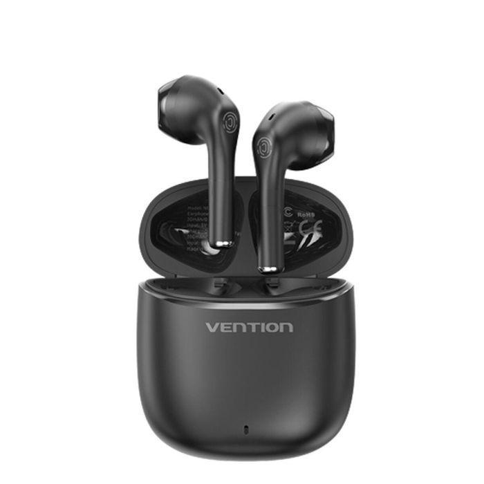 Auriculares Bluetooth Vention NBGB0 con estuche de carga/ Autonomía 7h/ Negros 1 Auriculares Bluetooth Vention NBGB0 con estuche de carga/ Autonomía 7h/ Negros 1
