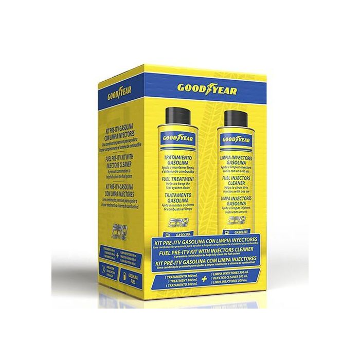 Limpiador de Inyectores Gasolina Pre-ITV Goodyear 300 ml 2