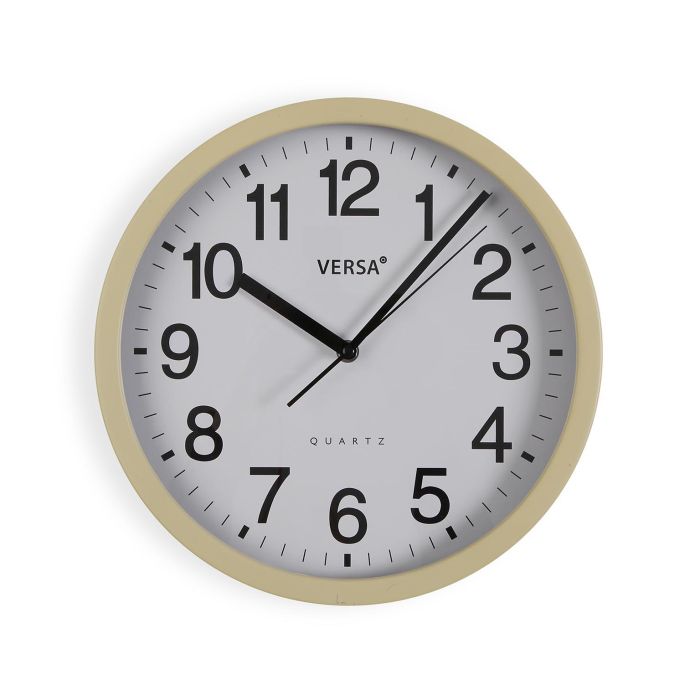 Reloj De Pared Marco De Madera Cl 31Cm Versa (2 Unidades) Reloj De Pared Marco De Madera Cl 31Cm Versa (2 Unidades)