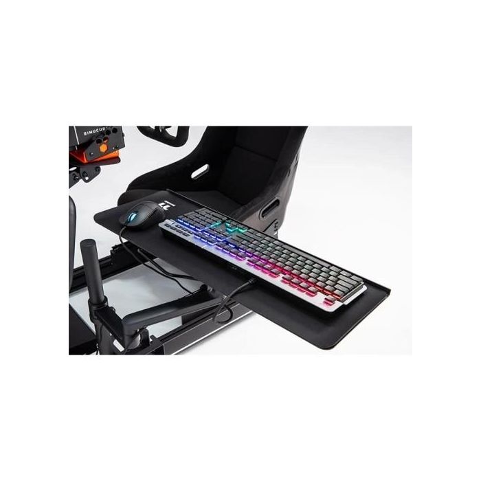 Thermaltake GSC-ACC-KBASBB-01 Bandeja para Teclado y Ratón de Plástico y Acero para Simulador de Vuelo/Carreras Negro 1 Thermaltake GSC-ACC-KBASBB-01 Bandeja para Teclado y Ratón de Plástico y Acero para Simulador de Vuelo/Carreras Negro 1