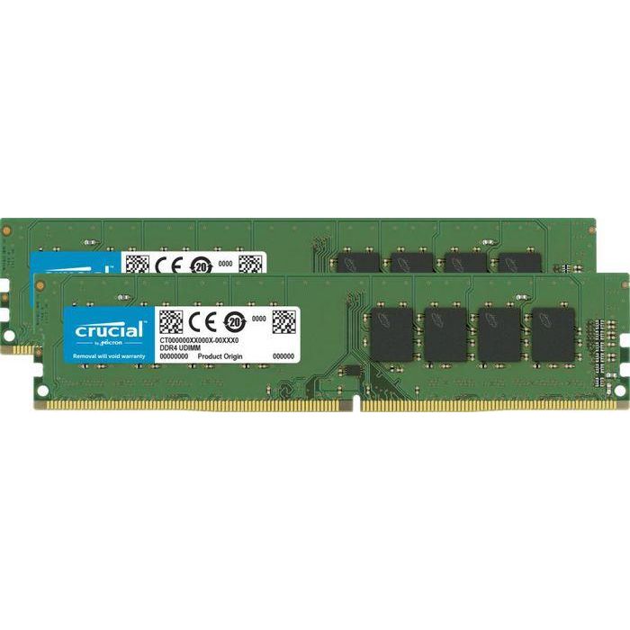 Crucial Módulo de Memoria RAM 32 GB (2 x 16 GB) DDR4 3200 MHz