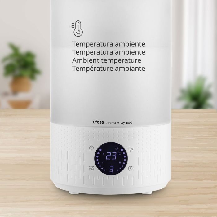 Humidificador UFESA 30105914 2,8 L 5 Humidificador UFESA 30105914 2,8 L 5