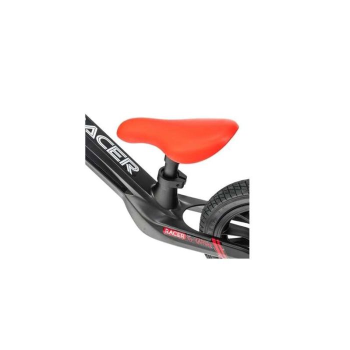 Bicicleta sin pedales racer bike negro - chasis de magnesium - ruedas de aire 12" asiento rojo 2 Bicicleta sin pedales racer bike negro - chasis de magnesium - ruedas de aire 12" asiento rojo 2
