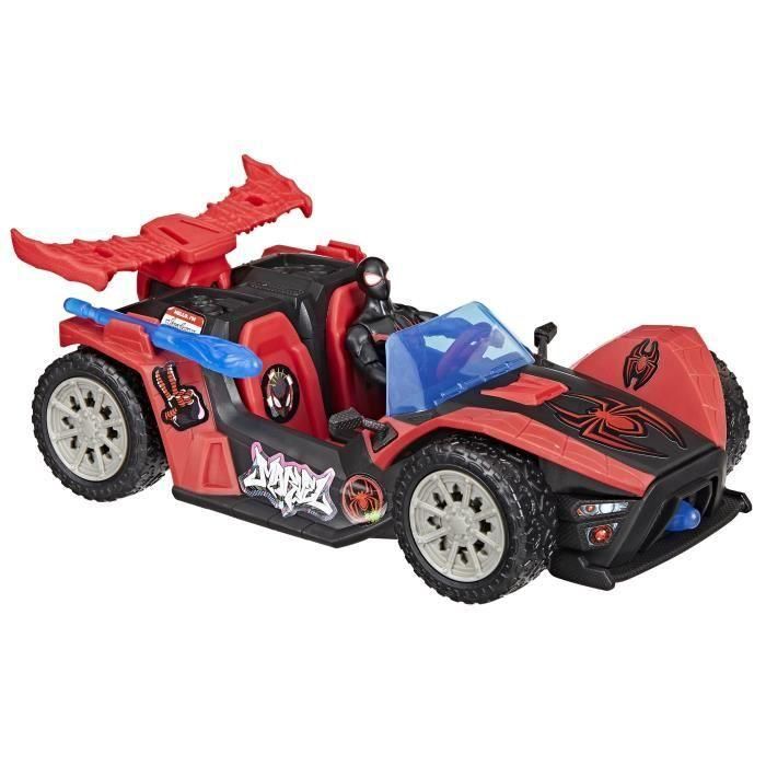Hasbro G0736 Venomversus Miles Remix Blast Racer, Vehículo de Juguete de Spider-Man para Niños +4 Años 2