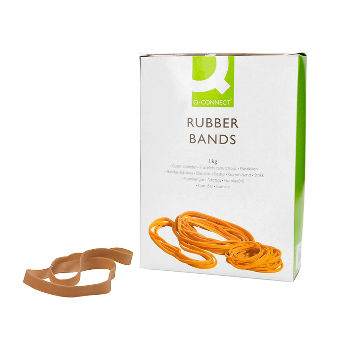 Q-connect N.18 Bandas Elásticas 1000 gr 180 x 1,6mm x16 mm 4