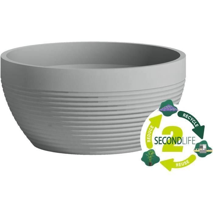 Corte - GARDEN ID - Green Care Impact Azul-Gris - 30 x 14 cm - 10 años de garantía - 100% reciclado - Resistente a rayos UV y heladas 1