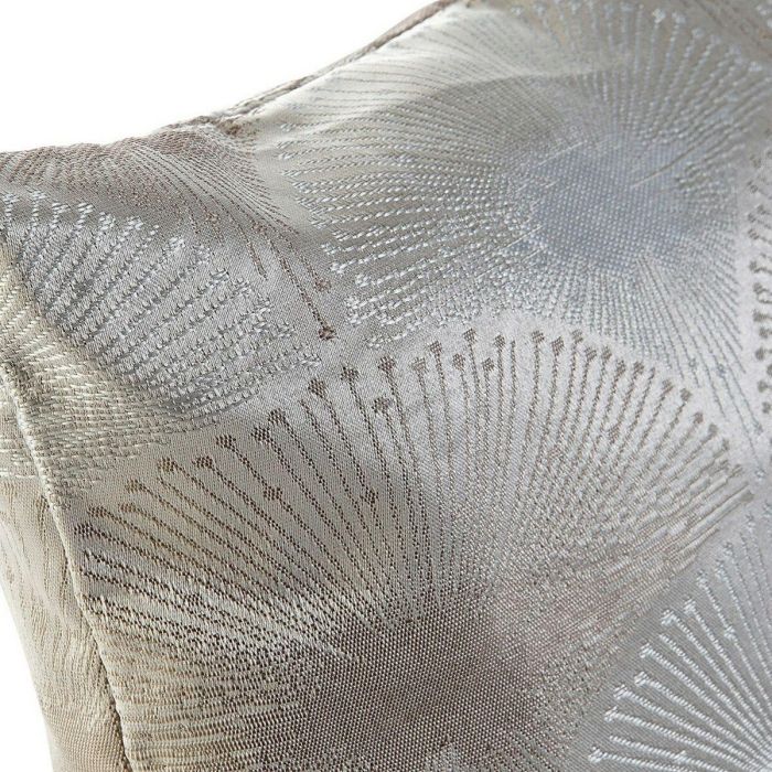 Cojín DKD Home Decor Gris Poliéster Aluminio Tradicional 2 Cojín DKD Home Decor Gris Poliéster Aluminio Tradicional 2