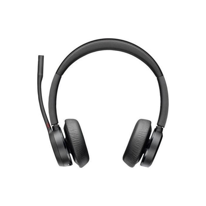 Poly 77Z00AA Auriculares Inalámbricos Voyager 4320 para Microsoft Teams con Adaptador USB BT700, Micrófono, Bluetooth, Negros, Soporte de Carga Poly 77Z00AA Auriculares Inalámbricos Voyager 4320 para Microsoft Teams con Adaptador USB BT700, Micrófono, Bluetooth, Negros, Soporte de Carga