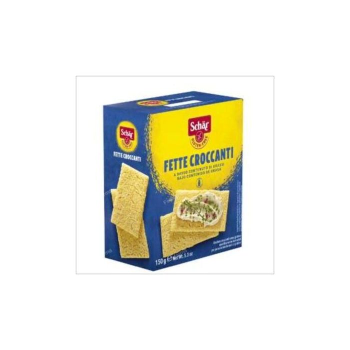SCHAR Biscotes Croccanti Fette Pan Crujiente 150g Sin Gluten
