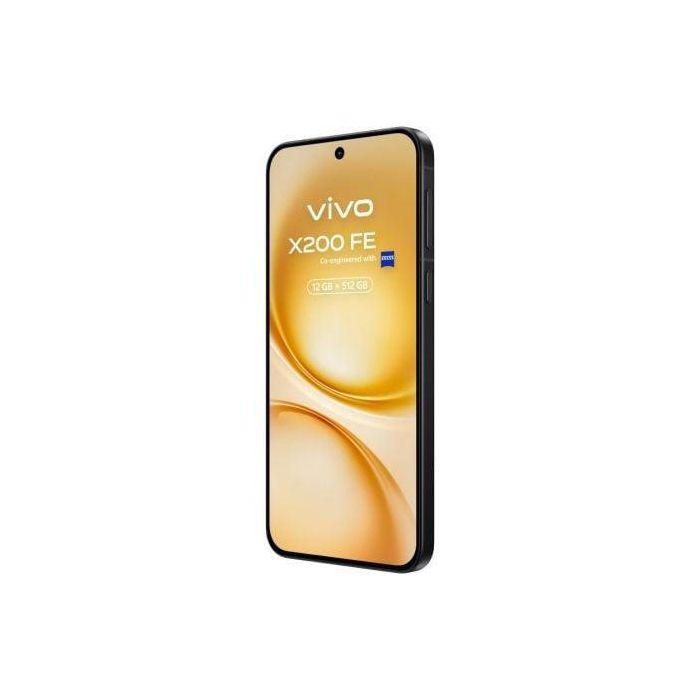 Vivo X200 FE Smartphone 5G 512GB 12GB RAM 6.31" Negro | Cámara ZEISS, Batería BlueVolt 6500 mAh, Dimensity 9300+ 3