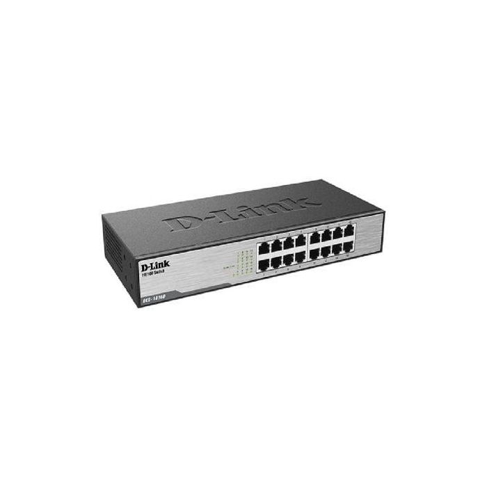 Switch D-Link DES-1016D 16 Puertos/ RJ-45 10/100 1