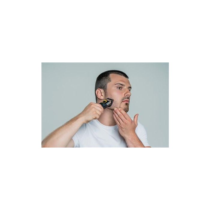 Wahl 09893-0440 Cortabarbas Extreme Grip - Batería de Litio, 12 Peines Guía, Corte de 0.5 a 9 mm 6