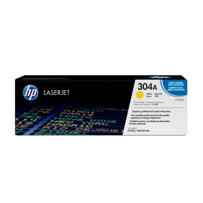 Toner Hp Laserjet Color Cp2025-Cm2320 Amarillo 2.800 Pag Toner Hp Laserjet Color Cp2025-Cm2320 Amarillo 2.800 Pag