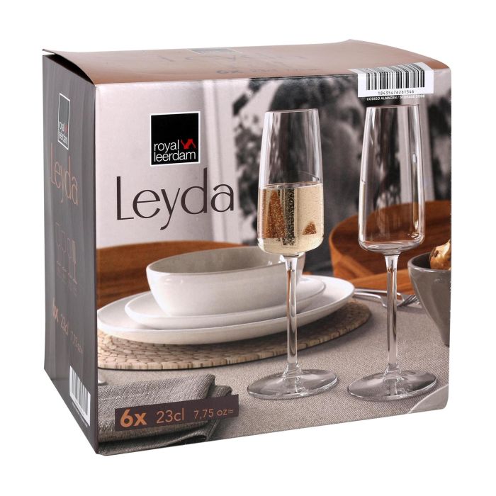 Royal Leerdam Set 6 Copas de Champagne Leyda 23 cl 5