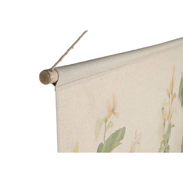 Lienzo Tropical DKD Home Decor Verde Beige 2.5 x 125 x 145 cm (4 Unidades) 4