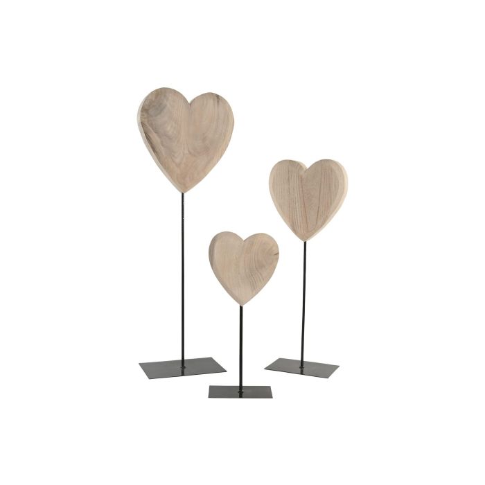 Decoracion Shabby DKD Home Decor Marron Claro Negro 16 x 87 x 30 cm Set de 3 (2 Unidades) 3 Decoracion Shabby DKD Home Decor Marron Claro Negro 16 x 87 x 30 cm Set de 3 (2 Unidades) 3