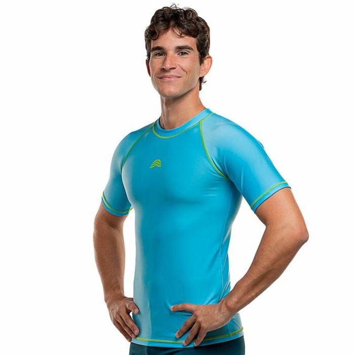 Camiseta Deportiva de Manga Corta Aquarapid Aquarapida Azul Añil 2