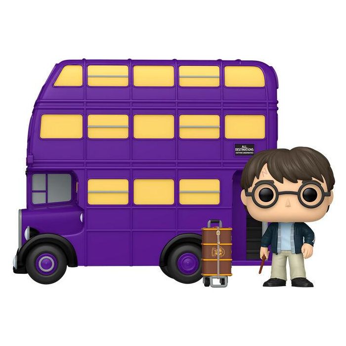 Figura POP Rides Super Deluxe Harry Potter - Harry Potter with Knight Bus 1