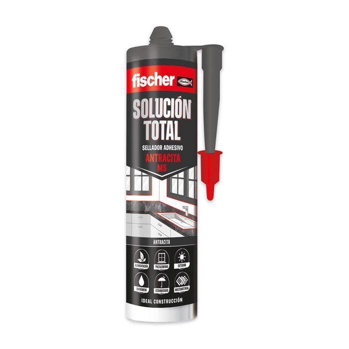 FISCHER RAL-7016 MS Solución Total Sellador Adhesivo 290ml Antracita