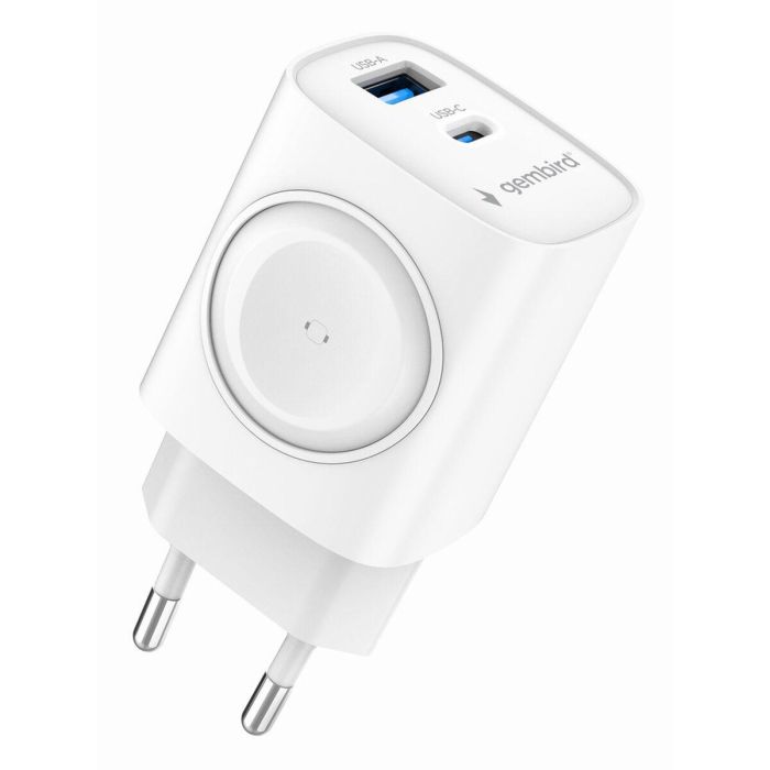 Cargador de Pared GEMBIRD TA-UC-PDQCW20-01-W 2