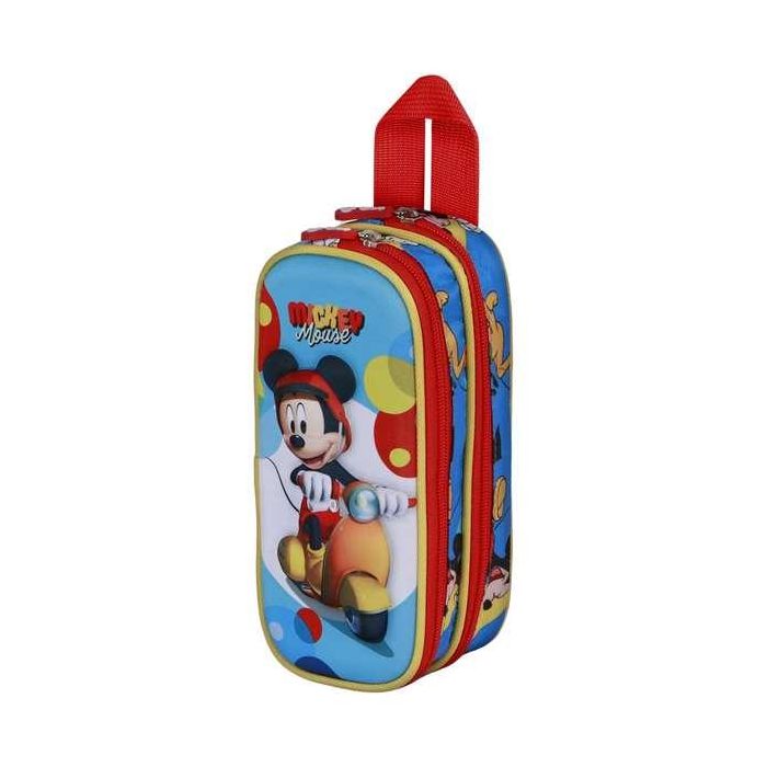 Karactermania Estuche Doble 3D Mickey Mouse Scooter Azul 22 x8 x9,5 cm 1 Karactermania Estuche Doble 3D Mickey Mouse Scooter Azul 22 x8 x9,5 cm 1