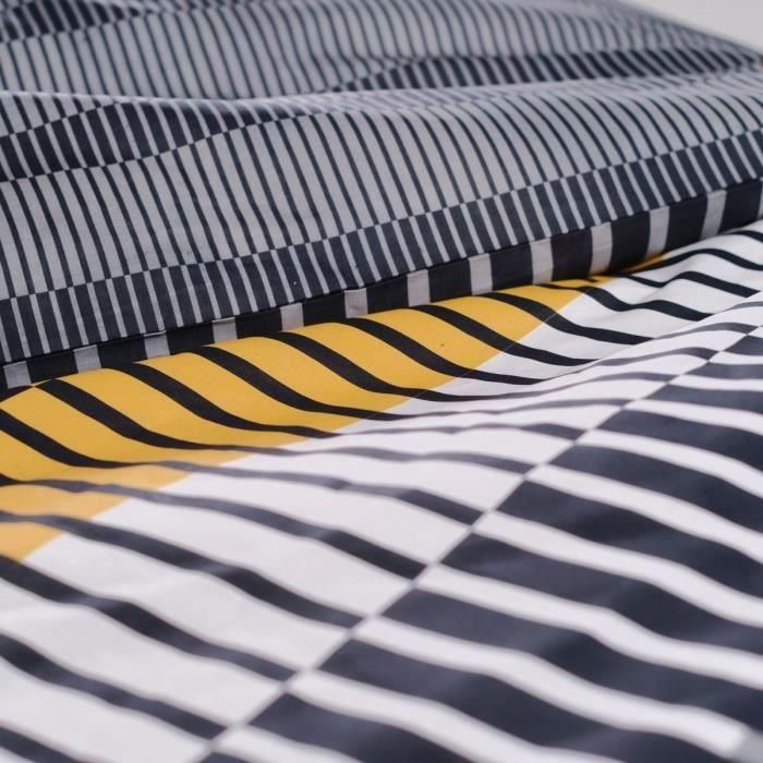 TODAY JUEGO DE CAMA - FUNDA NÓRDICA 240X260 + 2 FUNDAS DE ALMOHADA 63X63 - 100% ALGODÓN 57 hilos - Sunshine 13,46