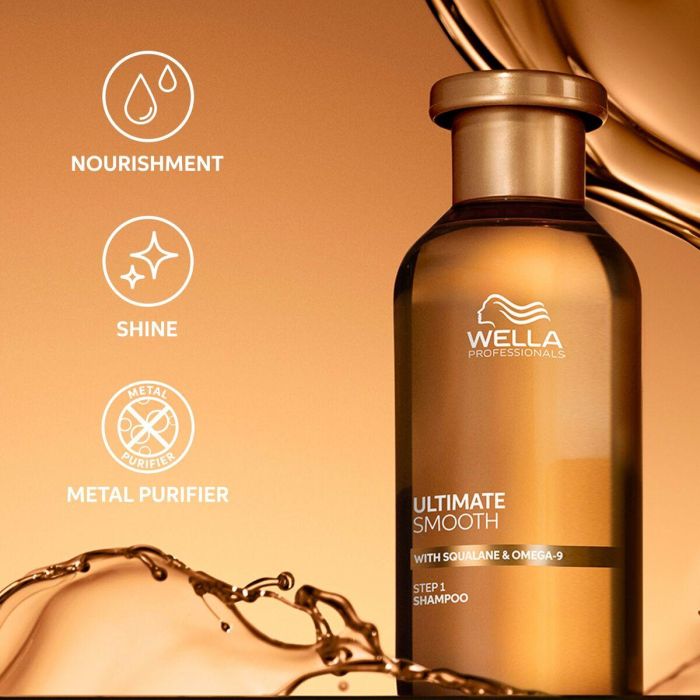 Wella Professionals Ultimate Smooth Champú 1000 mL 10 Wella Professionals Ultimate Smooth Champú 1000 mL 10