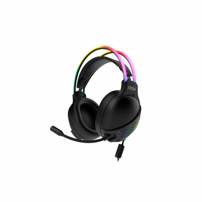 Auriculares con Micrófono Krom Klaim Negro 3 Auriculares con Micrófono Krom Klaim Negro 3