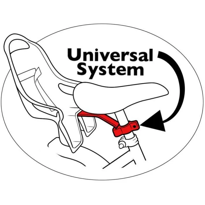 Stamp LA REINA DE LAS NIEVES II Portamuñecas para niña, se sujeta a tija de sillín, a partir de 3 años 2