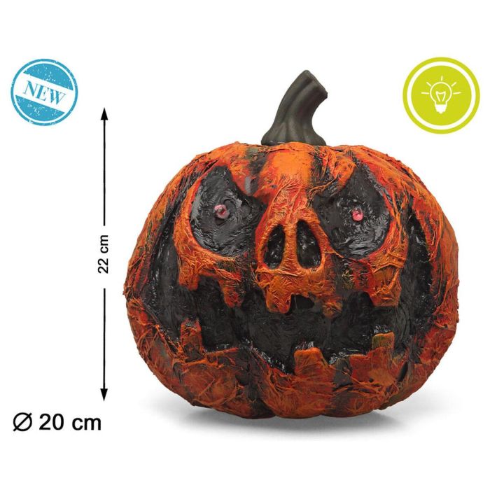 Decoración para Halloween 22 x 20 cm Calabaza 2 Decoración para Halloween 22 x 20 cm Calabaza 2