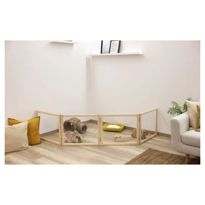 Kerbl KER4018653388693 Separación para recinto interior - Animales pequeños - Plexiglás 2