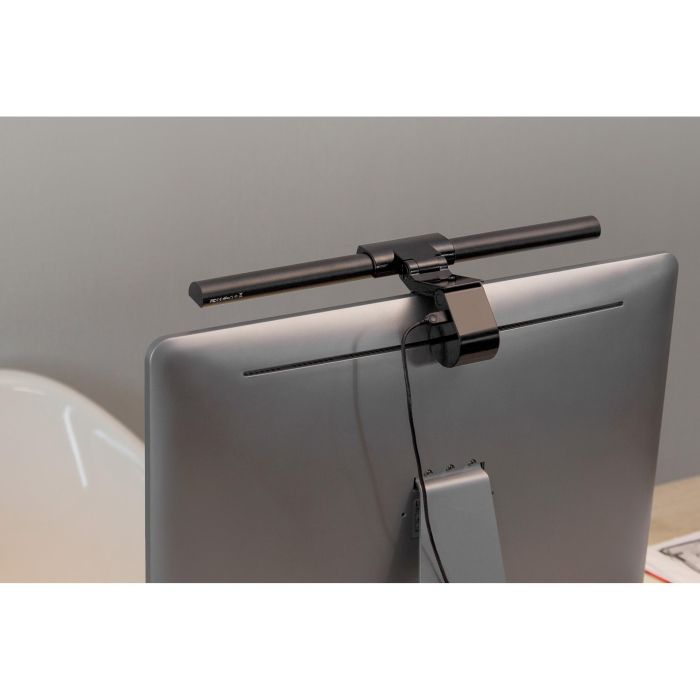 LED Monitor-Leuchte mit Klemmbefestigung DIGITUS 5W 250lm Klemme Schwarz 2 LED Monitor-Leuchte mit Klemmbefestigung DIGITUS 5W 250lm Klemme Schwarz 2
