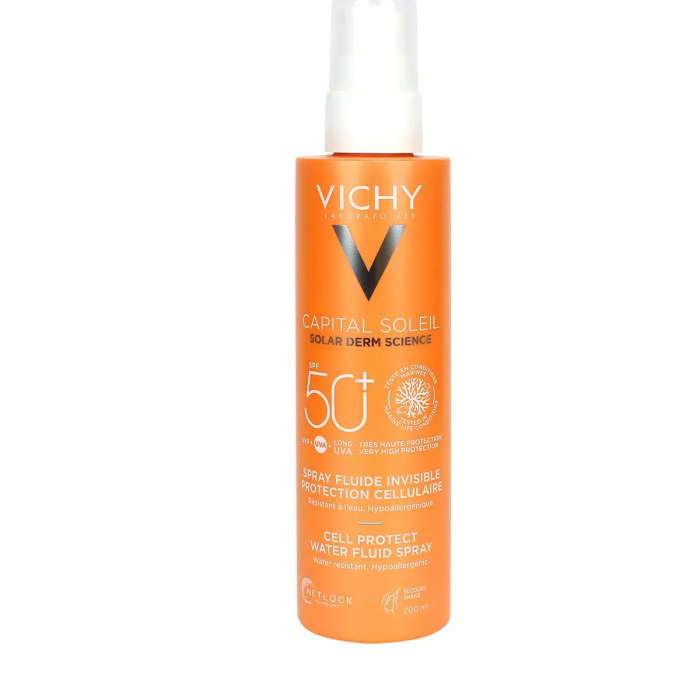 Vichy Capital Soleil Spray Fluide Invisible Protection Cellulaire