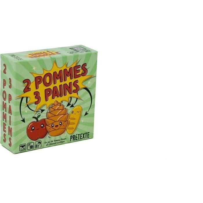 2 manzanas 3 panes - Juego de 3