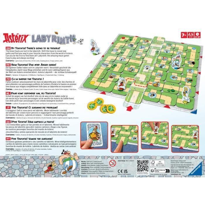 Labyrinth Asterix - Conjunto de niños y familiares - 27350 - 7 años - Ravensburger 3 Labyrinth Asterix - Conjunto de niños y familiares - 27350 - 7 años - Ravensburger 3