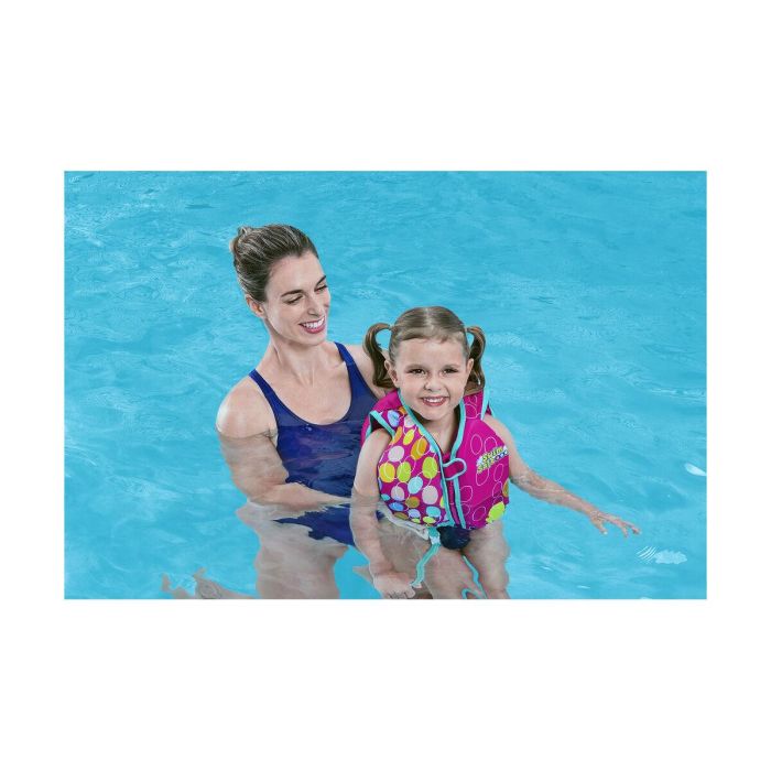 Chaleco Hinchable para Piscina Bestway Aquastar Swim Safe 19-30 kg (1 unidad) 13