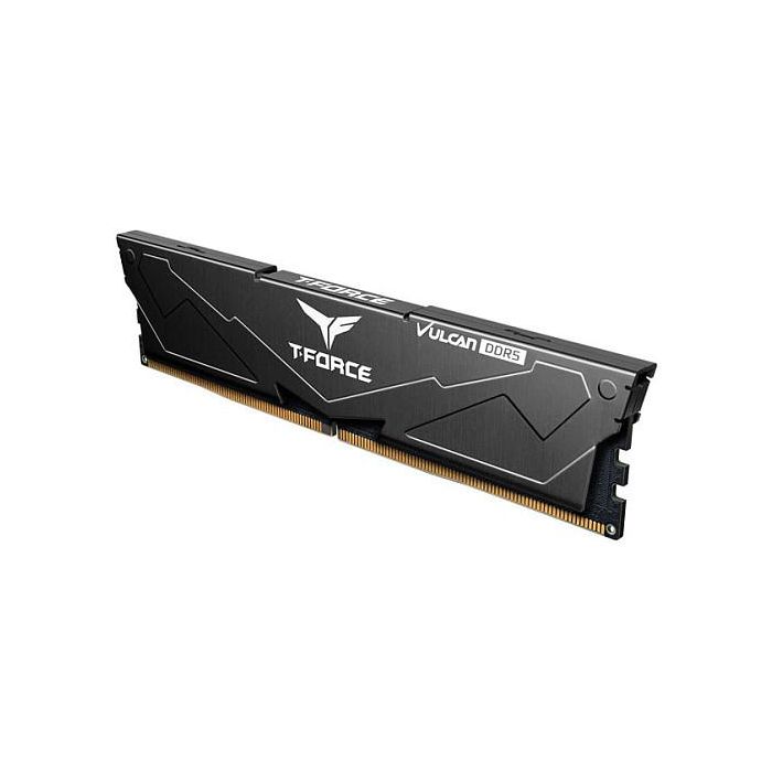 Team Group T-Force Vulcan FLBD532G6000HC38ADC01 - Kit Memoria RAM 32GB (2x16GB) DDR5 6000MHz CL38 DIMM - Disipador Térmico 3