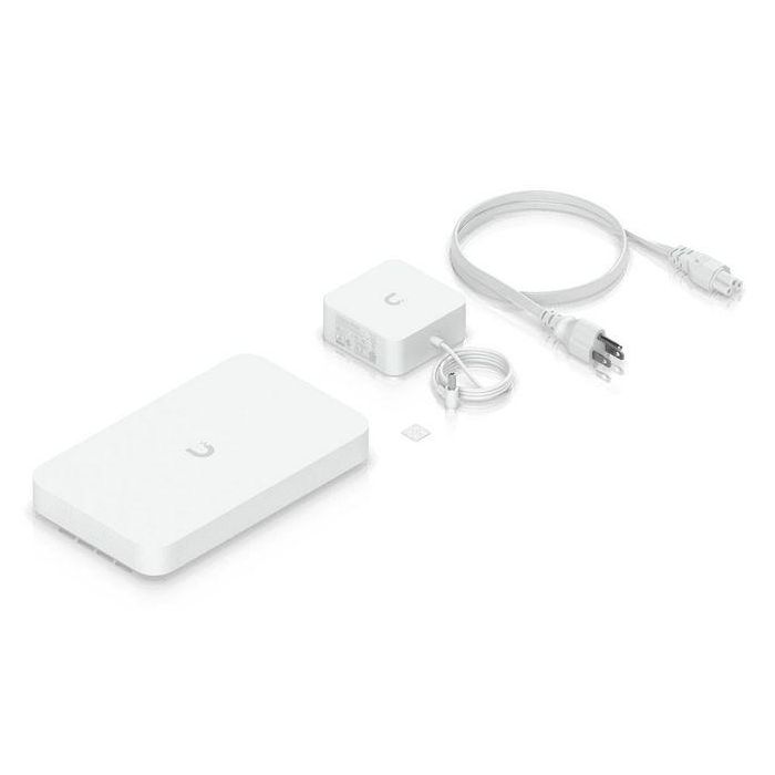 Ubiquiti Managed, 4x 2.5 GbE LAN, PoE+, 10G SFP+ WAN, 10 GbE RJ45 WAN, 10G SFP+ LAN, Quad-core ARM Cortex-A73 at 2.2 GHz, 2 GB, Polycarbonate, white, 212.8 x 127.6 x 30 mm 9 Ubiquiti Managed, 4x 2.5 GbE LAN, PoE+, 10G SFP+ WAN, 10 GbE RJ45 WAN, 10G SFP+ LAN, Quad-core ARM Cortex-A73 at 2.2 GHz, 2 GB, Polycarbonate, white, 212.8 x 127.6 x 30 mm 9