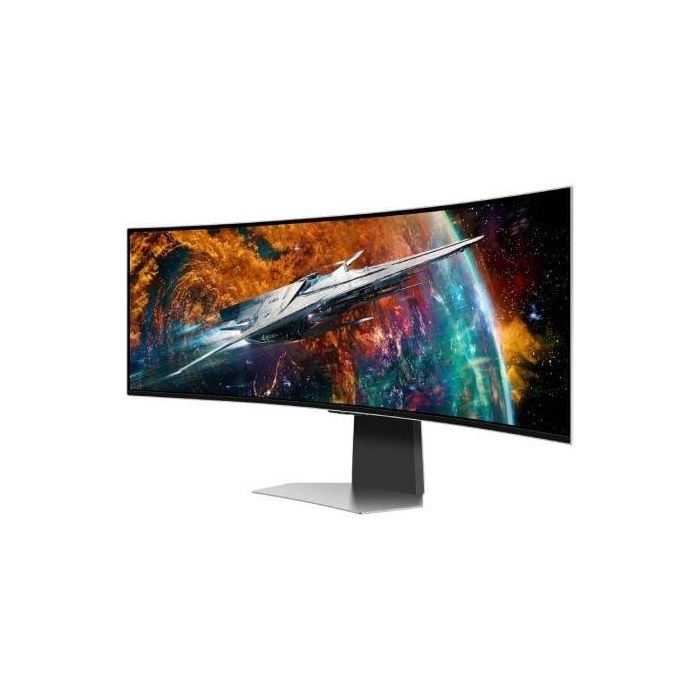 Samsung Odyssey S49CG950SU Monitor Gaming Curvo UltraPanorámico 49" OLED DQHD 240Hz 0.03ms FreeSync Pro Smart TV Gris 1