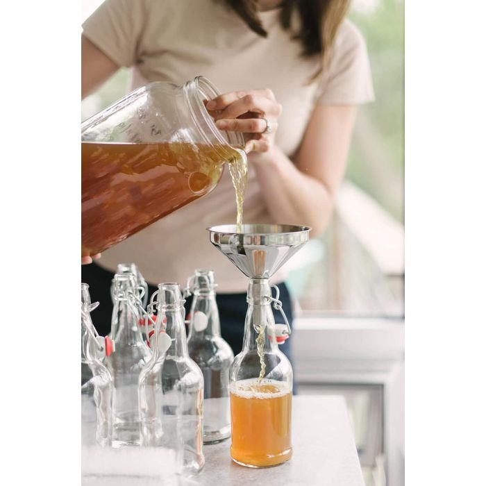 La Mediterranea Botella 250 ml con Tapón Hermético PRB La Medit (24 Unidades) 2