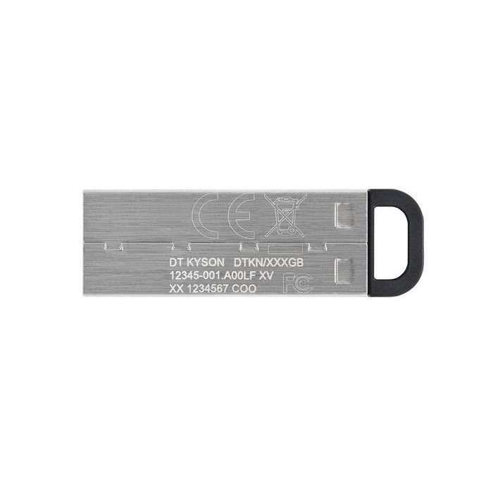 Kingston Pendrive 64GB USB3.2 Gen 1 DTKN/64GB Plata Llavero
