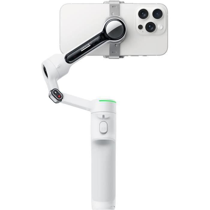 Insta360 INS1737682096888 Estabilizador Plegable de 3 Ejes para Cámara de Móvil Insta360 Flow 2 Pro Blanco 2 Insta360 INS1737682096888 Estabilizador Plegable de 3 Ejes para Cámara de Móvil Insta360 Flow 2 Pro Blanco 2