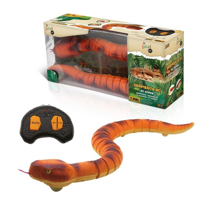 Tachan Serpiente RC con Radio Control y Movimiento Realista, Juguete para Niños +6 Años 0 Tachan Serpiente RC con Radio Control y Movimiento Realista, Juguete para Niños +6 Años 0