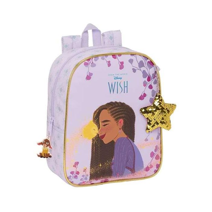 Mochila Infantil Wish Lila 22 x 27 x 10 cm
