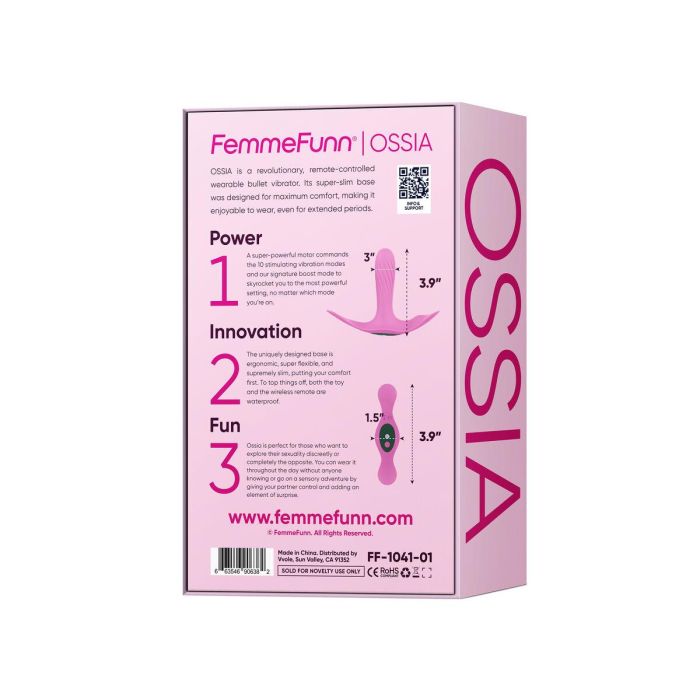 Vibrador Punto G FemmeFunn Ossia Rosa 13 Vibrador Punto G FemmeFunn Ossia Rosa 13