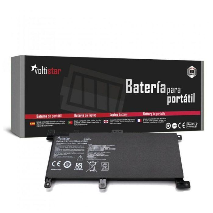 Batería para Portátil Voltistar BAT2177 Negro